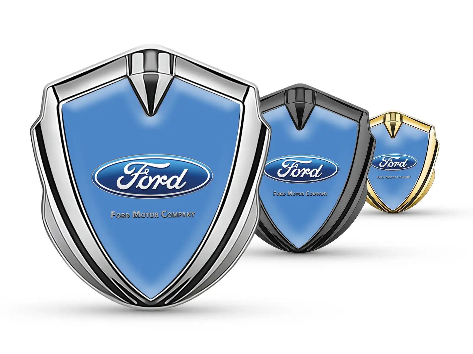 Ford Emblem Auto Abzeichen Luxus Finish Legierung Design